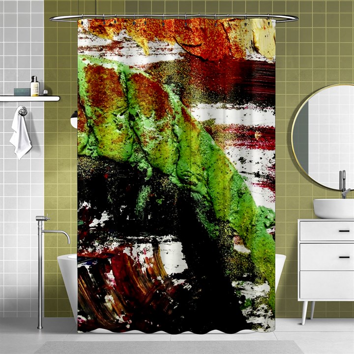 Collosium   Swards And Helmets 3 Shower Curtain 48  x 72  (Small) 