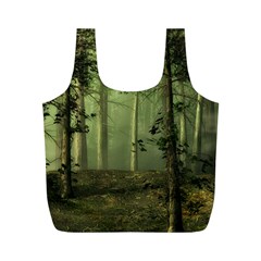 Forest Tree Landscape Full Print Recycle Bags (m)  by Simbadda