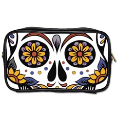 Sugar Skull Toiletries Bags 2-side by StarvingArtisan