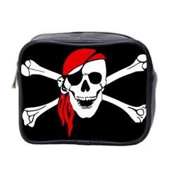 Pirate Skull Mini Toiletries Bag 2-side by StarvingArtisan