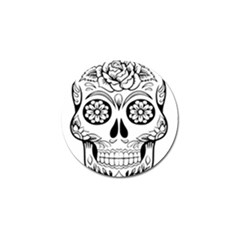 Sugar Skull Golf Ball Marker (10 Pack) by StarvingArtisan