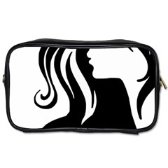 Long Haired Sexy Woman  Toiletries Bags 2-side by StarvingArtisan