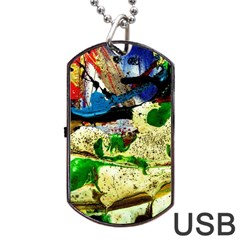 Catalina Island Not So Far 4 Dog Tag Usb Flash (one Side) by bestdesignintheworld