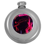 Calligraphy 4 Round Hip Flask (5 oz) Front