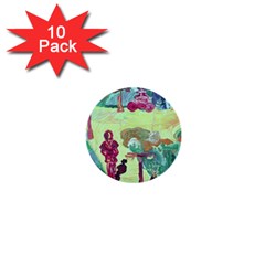 Trail 1 1  Mini Buttons (10 Pack)  by bestdesignintheworld