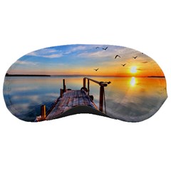 Sunset Lake Beautiful Nature Sleeping Masks by Modern2018