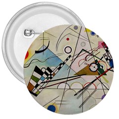 Composition 8 - Vasily Kandinsky 3  Buttons by Valentinaart