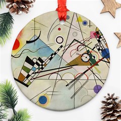 Composition 8 - Vasily Kandinsky Ornament (round) by Valentinaart