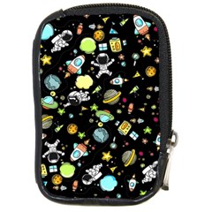 Space Pattern Compact Camera Cases by Valentinaart