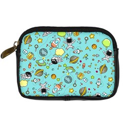 Space Pattern Digital Camera Cases by Valentinaart