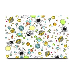 Space Pattern Plate Mats by Valentinaart