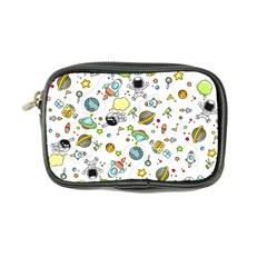 Space Pattern Coin Purse by Valentinaart