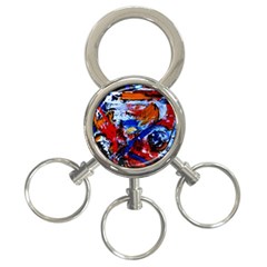 Mixed Feelings 3-ring Key Chains by bestdesignintheworld