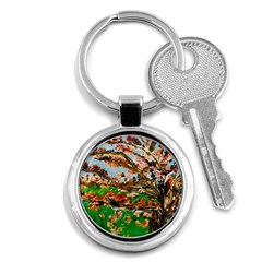 Coral Tree Key Chains (round)  by bestdesignintheworld