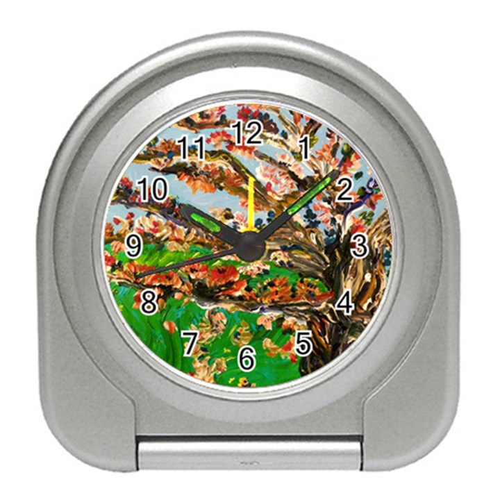 Coral Tree Travel Alarm Clocks