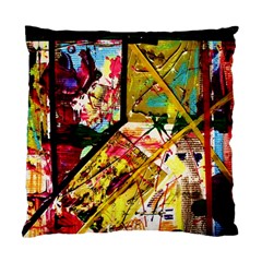 Absurd Theater In And Out Standard Cushion Case (two Sides) by bestdesignintheworld