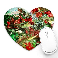 Eden Garden 8 Heart Mousepads by bestdesignintheworld