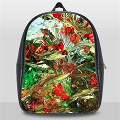 Eden Garden 8 School Bag (xl) by bestdesignintheworld