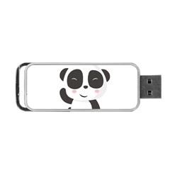 Panda Bear Funny Cute Portable Usb Flash (one Side) by Simbadda