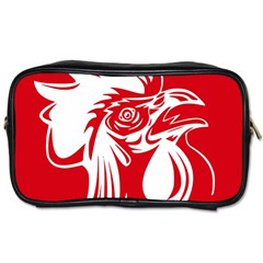 Cock Logo Emblem Symbol France Toiletries Bags 2-side by Simbadda