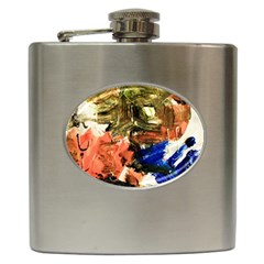 Pagoda And Calligraphy Hip Flask (6 Oz) by bestdesignintheworld