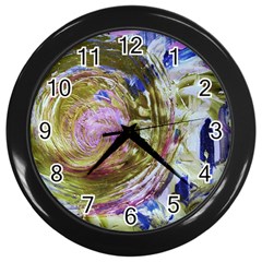 June Gloom 1 Wall Clocks (black) by bestdesignintheworld