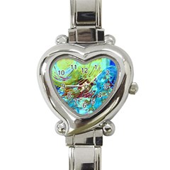 June Gloom 12 Heart Italian Charm Watch by bestdesignintheworld