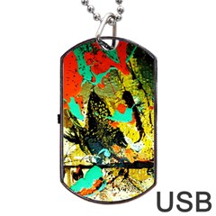 Fragrance Of Kenia 6 Dog Tag Usb Flash (one Side) by bestdesignintheworld