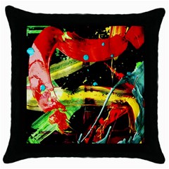 Enigma 1 Throw Pillow Case (black) by bestdesignintheworld