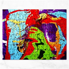 Untitled Island 5 Rectangular Jigsaw Puzzl by bestdesignintheworld