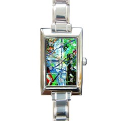 Depression 1 Rectangle Italian Charm Watch by bestdesignintheworld