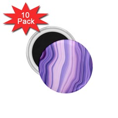 Marbled Ultra Violet 1 75  Magnets (10 Pack)  by NouveauDesign