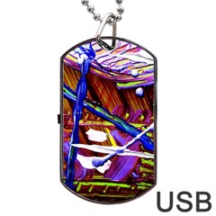 Depression 3 Dog Tag Usb Flash (two Sides) by bestdesignintheworld