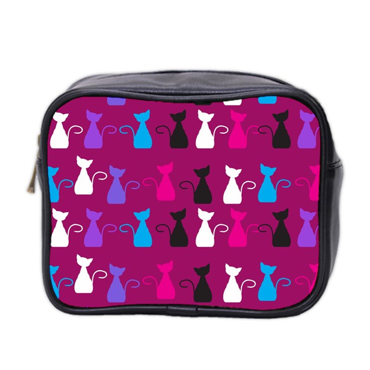 Cats Mini Toiletries Bag 2-Side