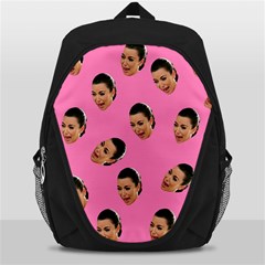 Crying Kim Kardashian Backpack Bag by Valentinaart