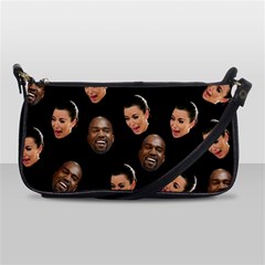 Crying Kim Kardashian Shoulder Clutch Bags by Valentinaart