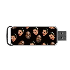 Crying Kim Kardashian Portable Usb Flash (two Sides) by Valentinaart