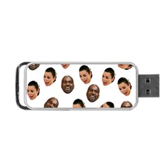 Crying Kim Kardashian Portable Usb Flash (one Side) by Valentinaart