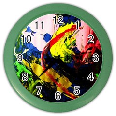 Global Warming 2 Color Wall Clocks by bestdesignintheworld