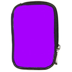 Light Purple Dots Pattern Compact Camera Cases by LoolyElzayat