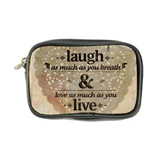 Motivational Calligraphy Grunge Coin Purse by Sapixe