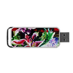 Lilac And Lillies 3 Portable Usb Flash (one Side) by bestdesignintheworld