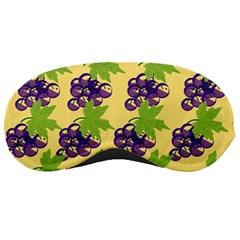 Grapes Background Sheet Leaves Sleeping Masks by Sapixe