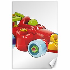 Car Vehicle Racing Car Formula Canvas 24  X 36  by Sapixe