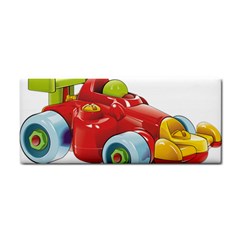 Car Vehicle Racing Car Formula Hand Towel by Sapixe