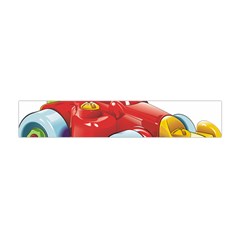 Car Vehicle Racing Car Formula Flano Scarf (mini) by Sapixe