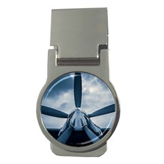 Propeller - Sky Challenger Money Clips (round)  by FunnyCow