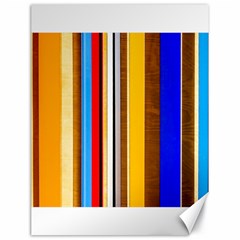 Colorful Stripes Canvas 18  X 24   by FunnyCow