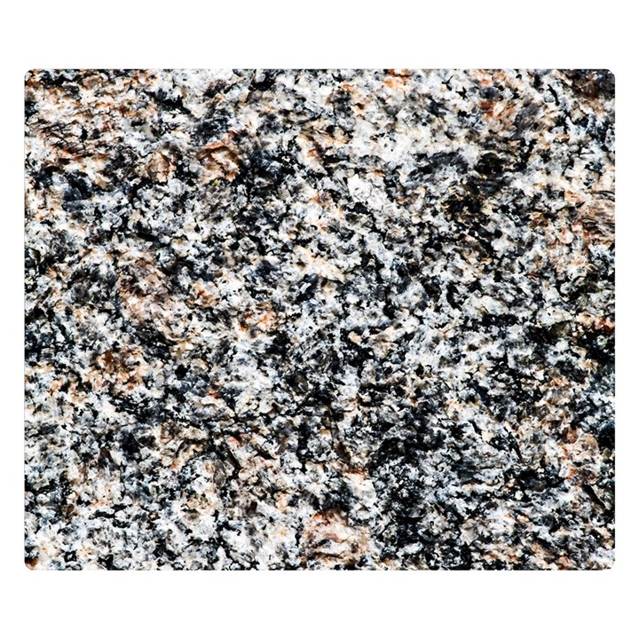 Granite Hard Rock Texture Double Sided Flano Blanket (Small) 