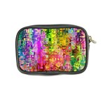 Color Abstract Artifact Pixel Coin Purse Back